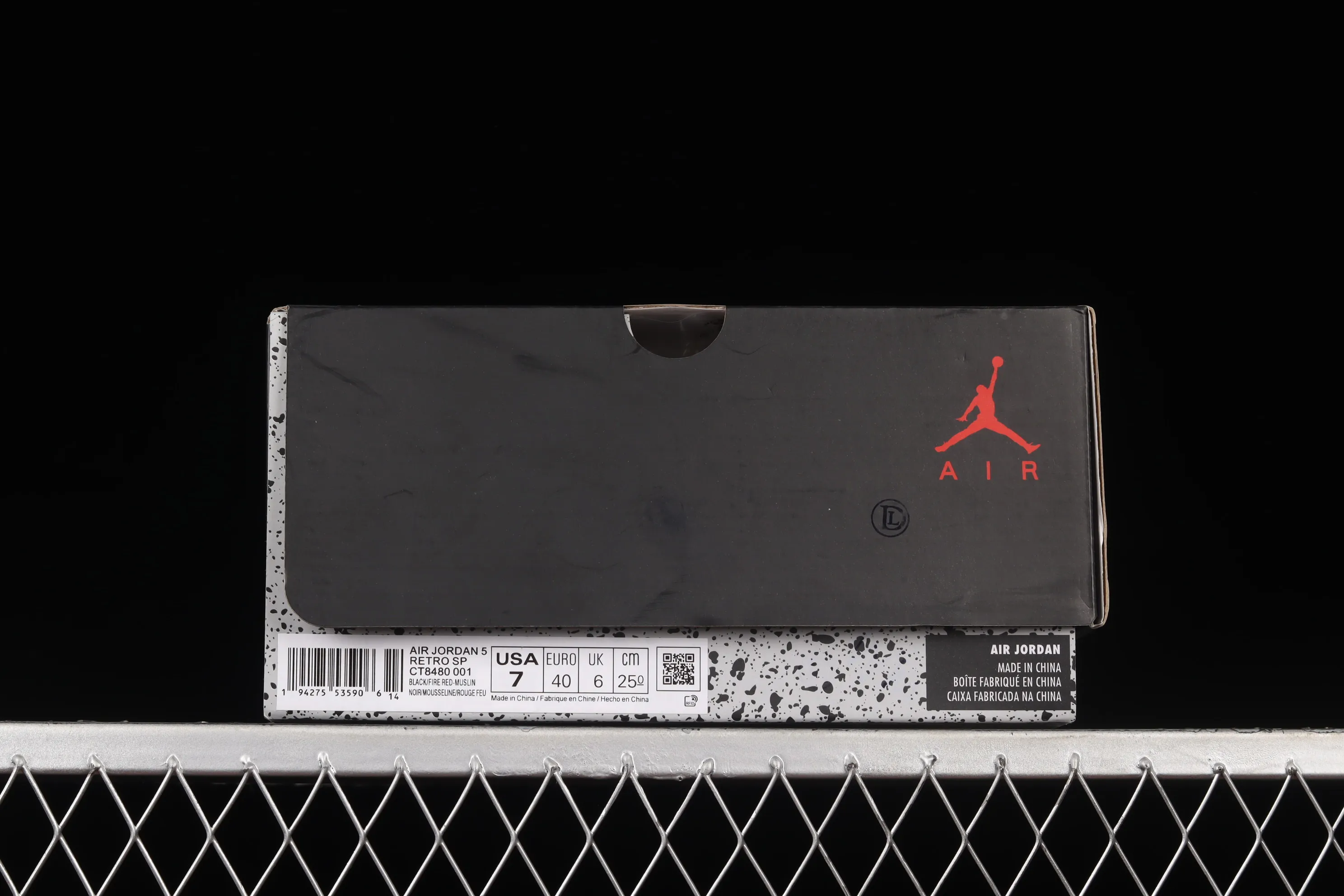 All Categories Air Jordan Jordan Series Basketball Shoes Air Jordan 5 Foreign Trade Version OF x Air Jordan 5 Retro SP AJ5 Joe 5 Black Sail 3M Reflective Basketball Shoes CT8480-001